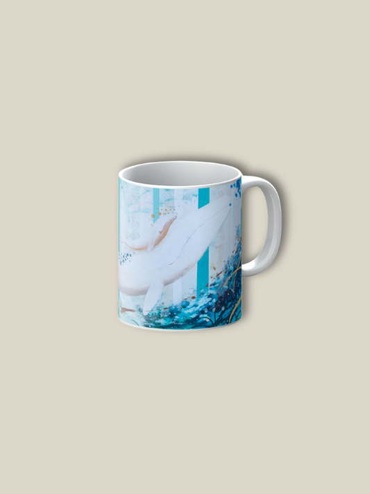 Whale in the forest Mug