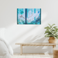 Whale in the forest Wall Art Poster (L)