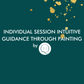 Individual session intuitive guidance through painting